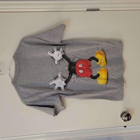 3/$30 WALT DISNEY Mickey Mouse Breakthrough Double Sided Graphic Tube T-shirt - Picture 2 of 6